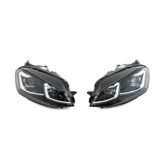 Predné svetlomety s modulmi Silver FullLed Style (2012-2017, sada 2 ks) Volkswagen Golf 7/E-Golf 2012–2020 fotografia 1