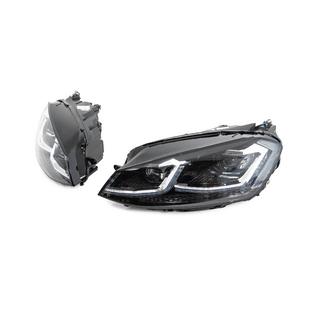 Predné svetlomety s modulmi Silver FullLed Style (2012-2017, sada 2 ks) Volkswagen Golf 7/E-Golf 2012–2020 fotografia 4