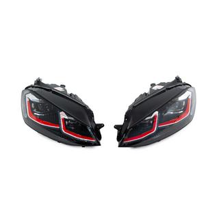 Predné svetlomety Red FullLed (2012-2017, 2 ks) Volkswagen Golf 7/E-Golf 2012–2020 fotografia 1