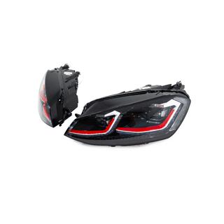Predné svetlomety Red FullLed (2012-2017, 2 ks) Volkswagen Golf 7/E-Golf 2012–2020 fotografia 4