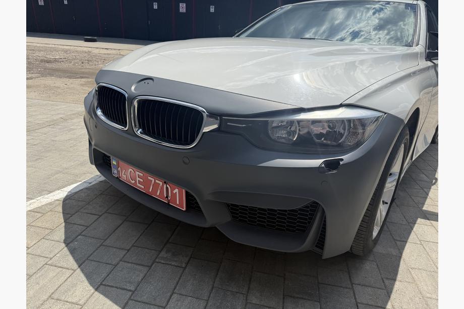 BMW rad 3 F30/F31 2012–2019 Predný nárazník v štýle F80 M3 Fotografia 1