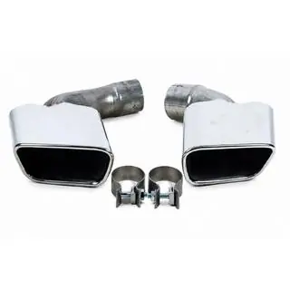 Koncovky výfuku M-Performance Silver fotografia 1