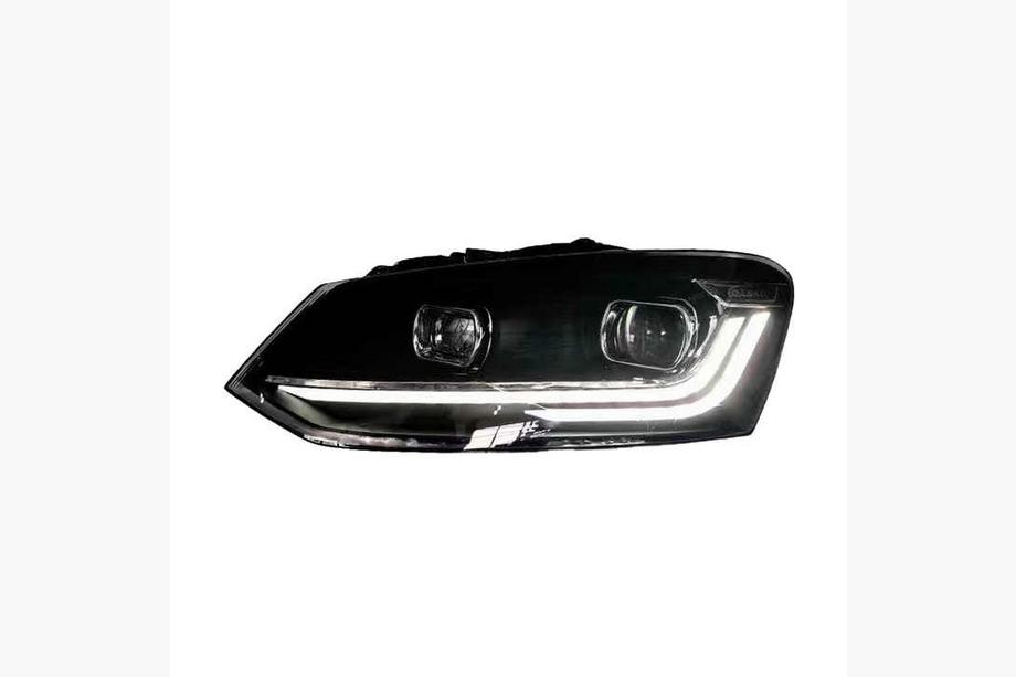 Volkswagen Polo 2010–2017 Predné svetlomety Silver (2 ks) Image