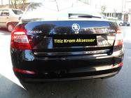 Skoda Octavia III A7 2013–2019 Ochranná lišta hrany kufra (nerez) Carmos - turecká oceľ fotografia 4