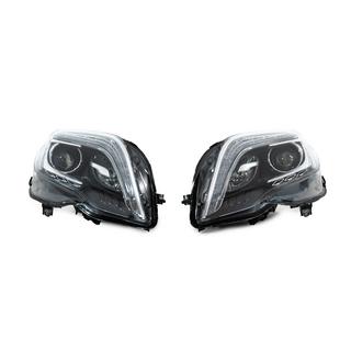 Predné svetlomety FullLed V-1 (2012-2015, 2 ks) Mercedes GLK class X204 2008–2015 fotografia 3