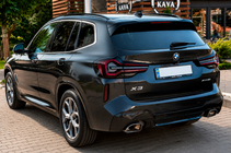 BMW X3 G01 2018– Zadný nárazník s difúzorom v štýle X3M F97 (2022-2024) fotografia 1