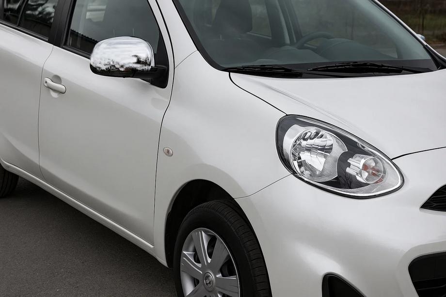 Nissan Micra K13 2011–2016 Kryty spätných zrkadiel (2 ks, ABS) Fotografia 1