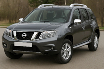 Nissan Terrano 2014– Kryty zrkadiel V1 (2 ks, ABS) fotografia 1