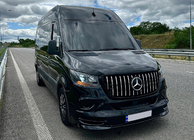 Mercedes Sprinter W907/W910 2018– Predná maska Panamericana GT Chrome Premium V2 (s rámom) fotografia 3