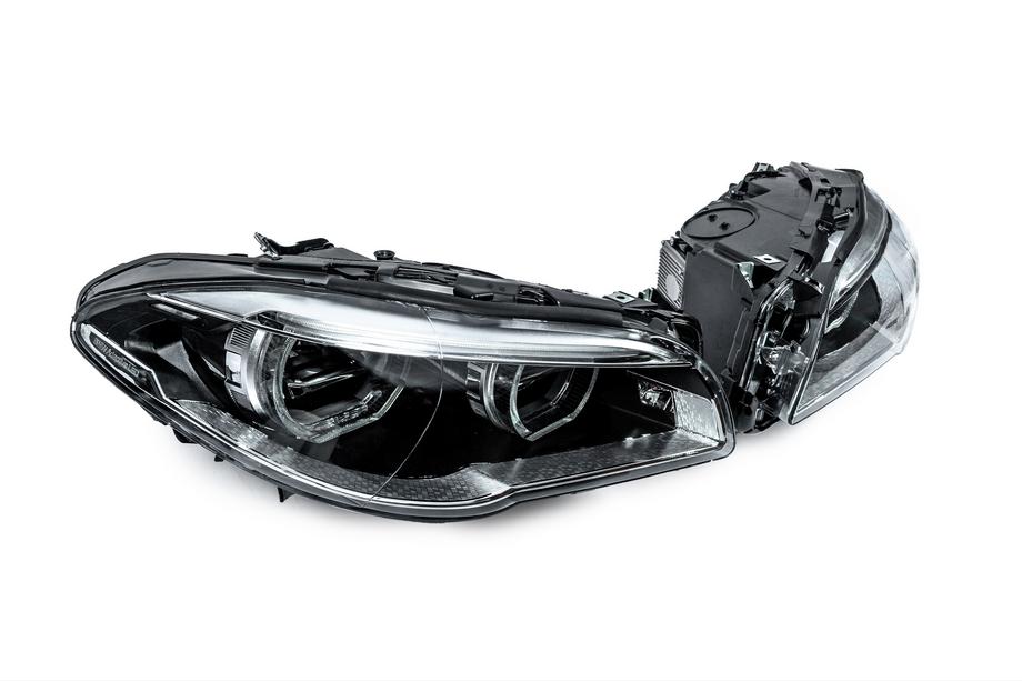BMW 5. rad F10/F11 2010–2016 Predné svetlomety s modulmi Full LED (2010-2013, 2 ks) Fotografia 4
