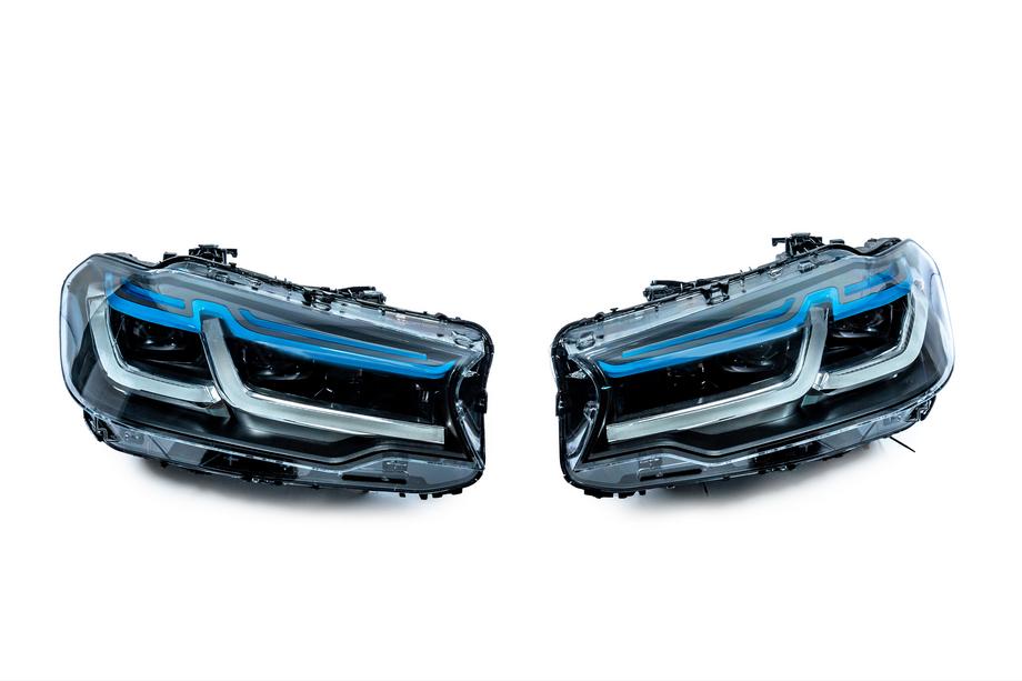 BMW 5. rad G30/G31 2017–2023 Predné svetlomety Full LED Laser (pre 2017-2020) Fotografia 2