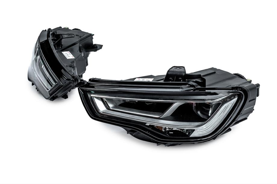 Audi A3 2012–2020 Predné svetlomety Full LED (pre HALOGÉN, 2012-2016, 2 ks) Fotografia 3