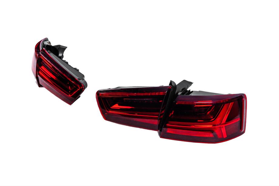 Audi A6 C7 2011–2018 Zadné LED svetlá LOW-Profile (2014-2018, 2 ks) Fotografia 3