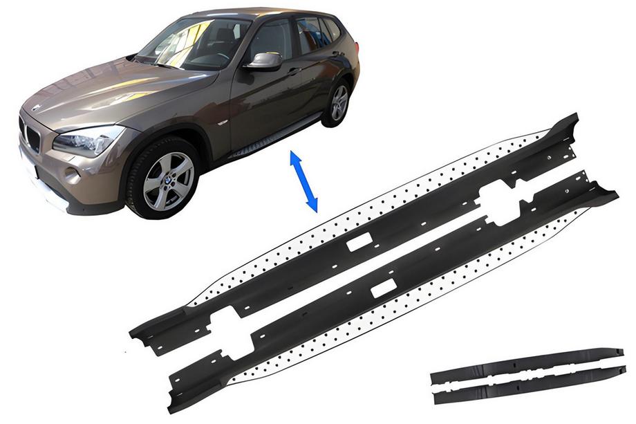 BMW X1 E84 2009–2015 Originálne bočné nášľapy (2 ks, hliník) Image