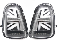 Mini Cooper R56/57 2006–2014 Zadné LED svetlá v štýle Union Jack Black V-2 (2 ks) fotografia 1