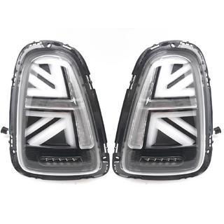 Zadné LED svetlá v štýle Union Jack Black V-2 (2 ks)