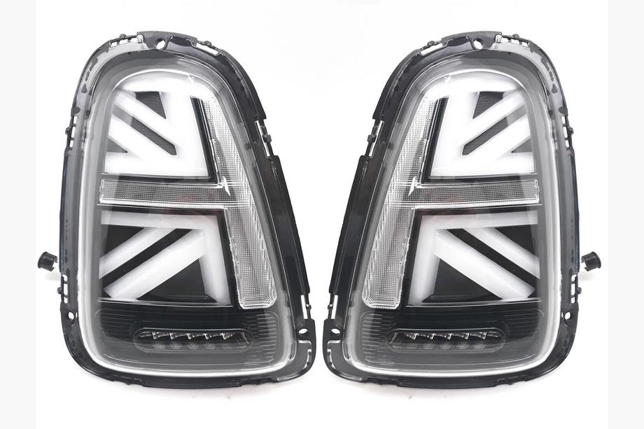 Mini Cooper R56/57 2006–2014 Zadné LED svetlá v štýle Union Jack Black V-2 (2 ks) Image