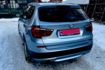 BMW X3 F25 2011–2018 Originálne bočné nášľapy V1 (2 ks, hliník) fotografia 9