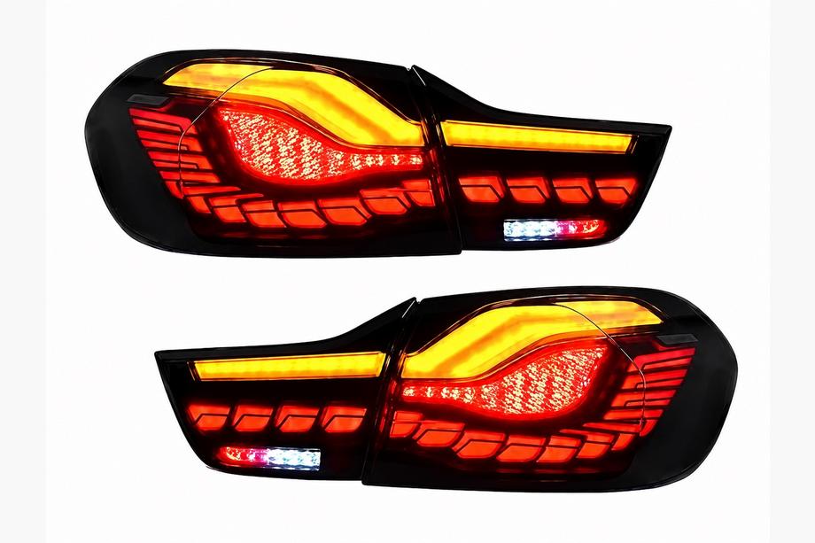 BMW 4 séria F32/F33/F36 2012–2020 Zadné LED svetlá Red Fotografia 2