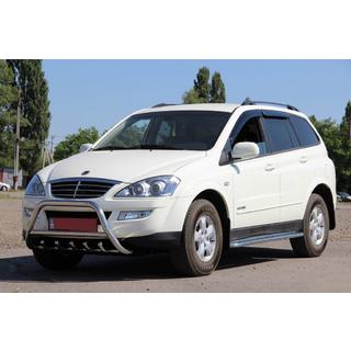 Predný ochranný rám WT003 (nerez) SsangYong Kyron 2005–2014 fotografia 3