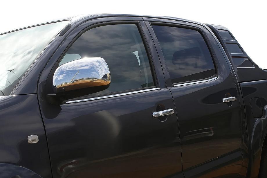 Toyota Hilux 2006–2015 Okenné lišty (4 ks, nerez) Carmos - turecká oceľ Image
