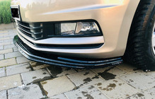 Volkswagen Touran 2015– Predný lip spojler nárazníka (ABS) fotografia 1