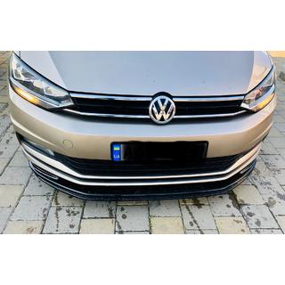 Predný lip spojler nárazníka (ABS) Volkswagen Touran 2015– fotografia 2