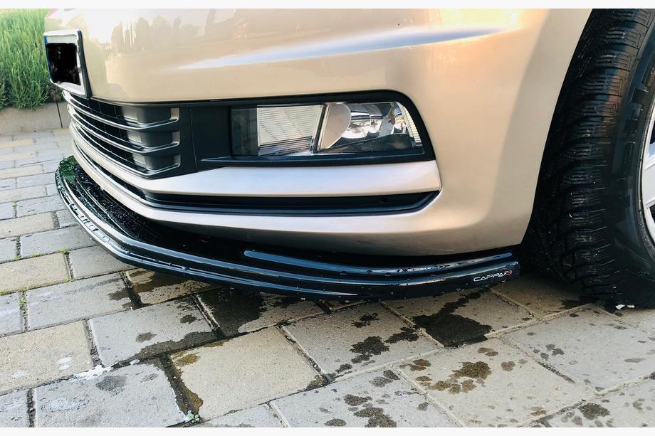 Volkswagen Touran 2015– Predný lip spojler nárazníka (ABS) Image