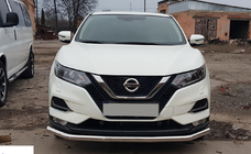 Nissan Qashqai 2014–2021 Predný ochranný rám ST008 (2017-2021, nehrdzavejúca oceľ) fotografia 1