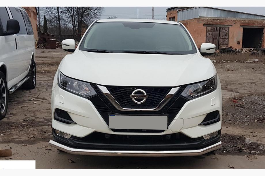 Nissan Qashqai 2014–2021 Predný ochranný rám ST008 (2017-2021, nehrdzavejúca oceľ) Image