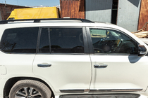 Toyota Land Cruiser 200 2007–2021 Okenné lišty (6 ks, nerez) fotografia 12