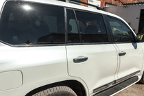 Toyota Land Cruiser 200 2007–2021 Okenné lišty (6 ks, nerez) fotografia 15