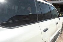 Toyota Land Cruiser 200 2007–2021 Okenné lišty (6 ks, nerez) fotografia 3