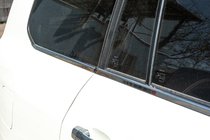 Toyota Land Cruiser 200 2007–2021 Okenné lišty (6 ks, nerez) fotografia 4