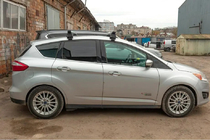 Ford C-Max/Grand C-Max 2010–2019 Priečniky na hladkú strechu (2 ks, Asaf V4) fotografia 13