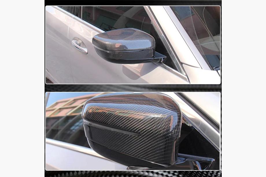BMW 7. séria G11/G12 2015–2022 Kryty zrkadiel M-Look V1 (karbón) Fotografia 4