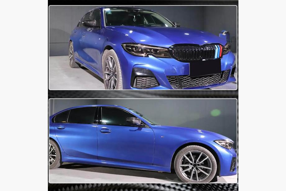 BMW 8. séria G14/G15/G16 2018– Kryty zrkadiel M-Look V3 (2018-2021, karbón) Fotografia 3