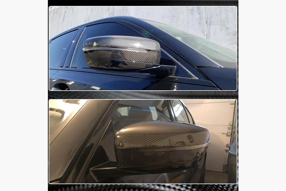 BMW 8. séria G14/G15/G16 2018– Kryty zrkadiel M-Look V3 (2018-2021, karbón) Fotografia 4