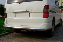 Toyota HiAce Zadný ochranný oblúk (nerez) fotografia 1