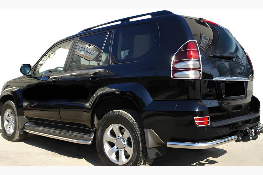 Toyota Land Cruiser Prado 120 2002–2009 Zadné rohové diely AK003 (2 ks, nerez) Image