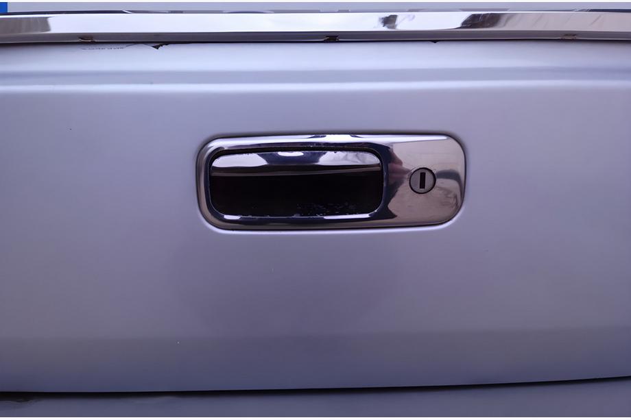 Volkswagen Caddy 2004–2010 Kryt madla kufra (nerez) OmsaLine – talianska nehrdzavejúca oceľ Image