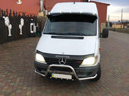Mercedes Sprinter W901/902/903/904/905 1995–2006 Predný ochranný rám Exclusive (nerez) 2000–2006 fotografia 4