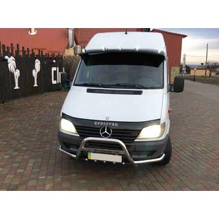 Predný ochranný rám Exclusive (nerez) Mercedes Sprinter W901/902/903/904/905 1995–2006 fotografia 4