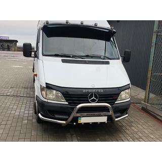 Predný ochranný rám Exclusive (nerez) Mercedes Sprinter W901/902/903/904/905 1995–2006 fotografia 1
