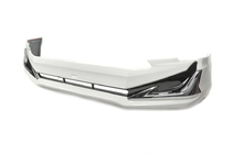 Toyota Land Cruiser Prado 150 2009–2023 Lip spojler predného nárazníka Modelista V3-LED (2017-) Biela farba fotografia 2