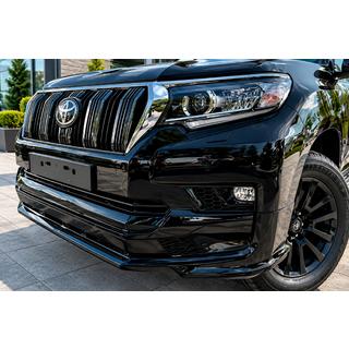 Lip spojler predného nárazníka Executive (pre 2017+) Toyota Land Cruiser Prado 150 2009–2023 fotografia 3
