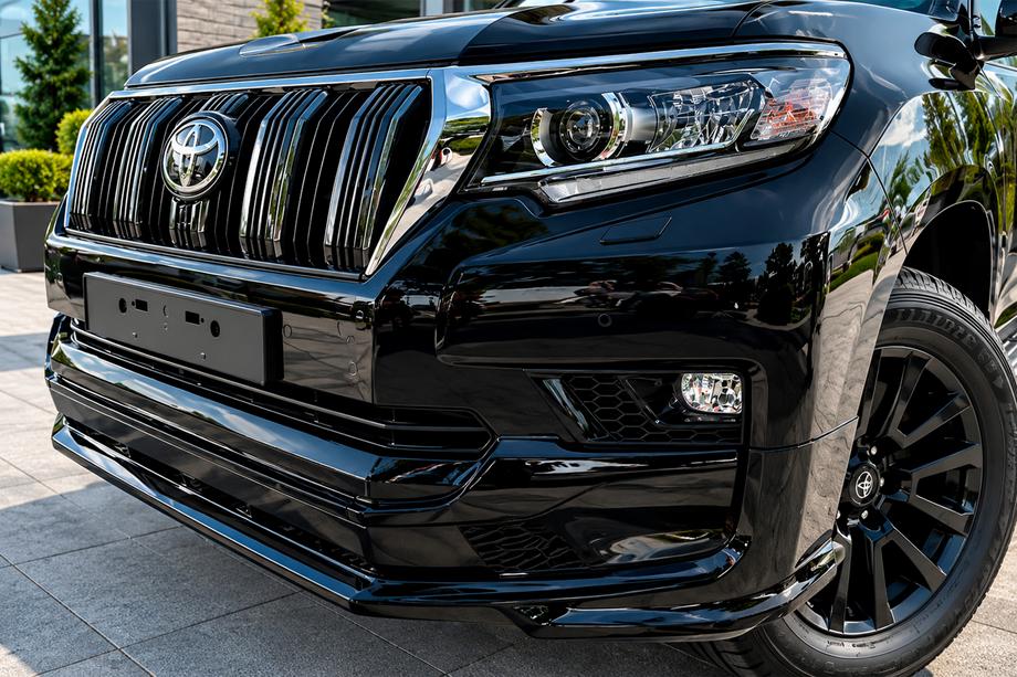 Toyota Land Cruiser Prado 150 2009–2023 Lip spojler predného nárazníka Executive (pre 2017+) Fotografia 3