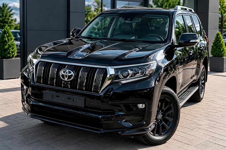 Toyota Land Cruiser Prado 150 2009–2023 Lip spojler predného nárazníka Executive (pre 2017+) Fotografia 4