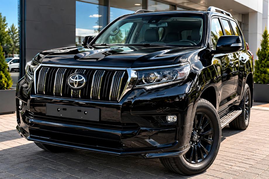 Toyota Land Cruiser Prado 150 2009–2023 Lip spojler predného nárazníka Executive (pre 2017+) Fotografia 1