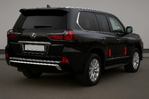 Lexus LX570/450d 2008–2022 Kryty líšt BlackEdition (pre 2016+) fotografia 2